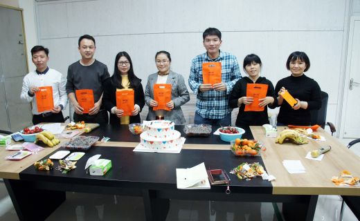 2021年度公司第一季度员工生日会